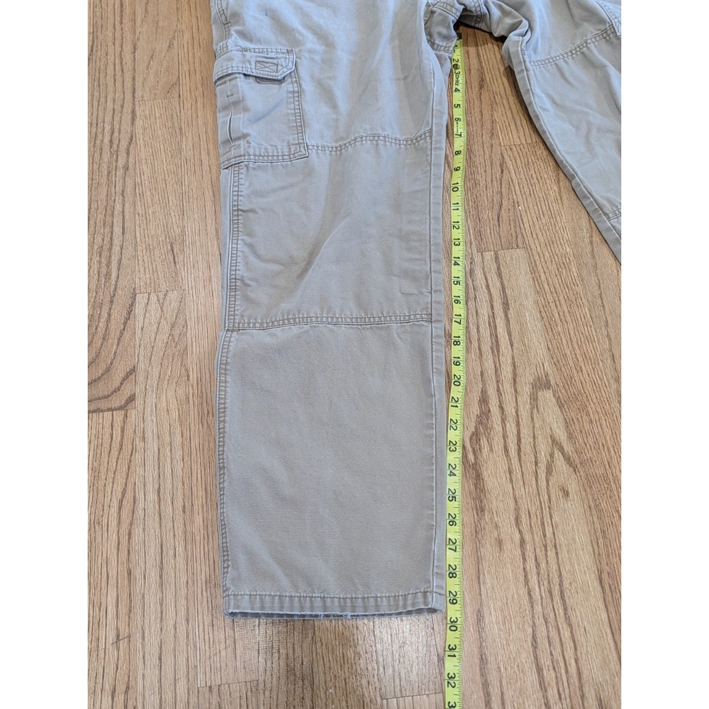5.11 Tactical Series 74251 Men's Size 34/32 Dark Khaki Cargo Work Utility Pants - Picture 15 of 16
